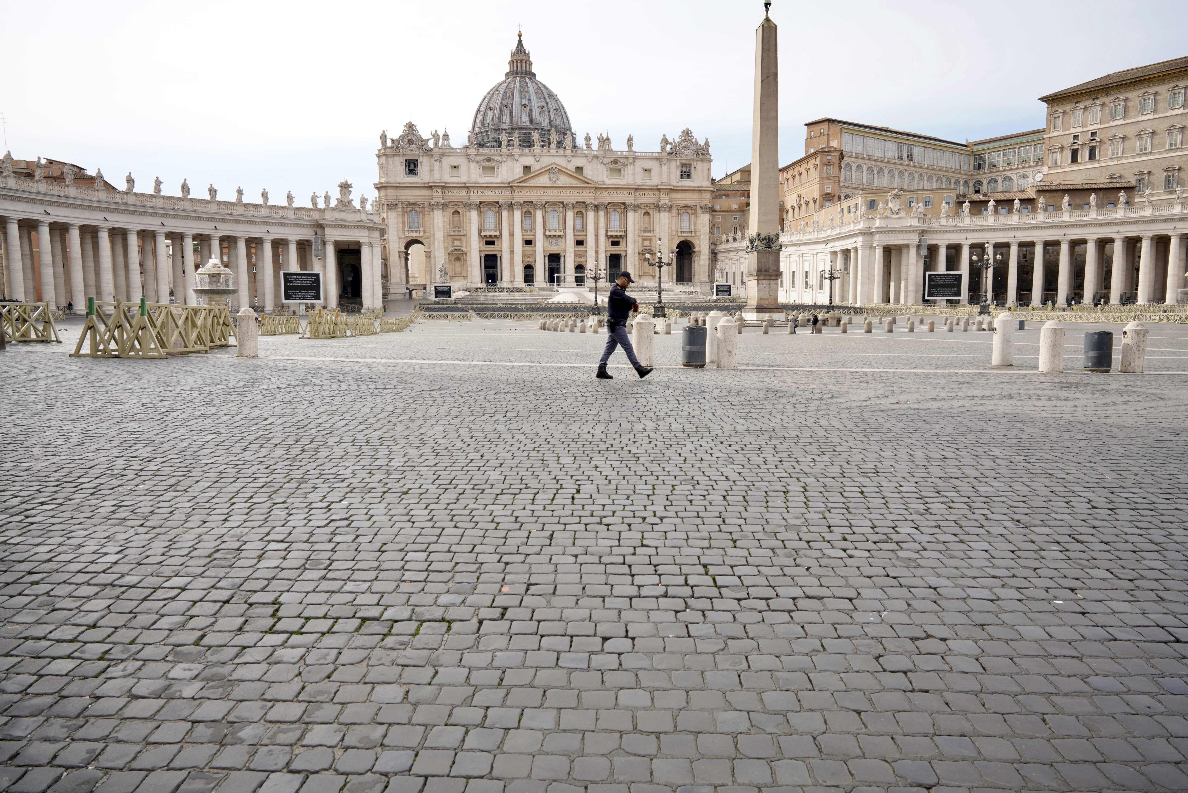El Vaticano, con un vacío absoluto. (Foto: AP)