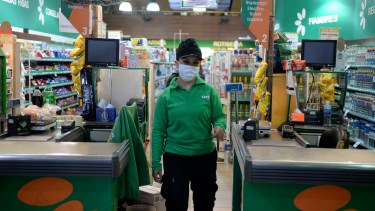 Todos los recaudos para poder atender al público (Foto: Alfredo Leiva)