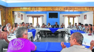 La exintendenta de Conesa (izq.) reemplazará a Martín Soria, que de todas maneras seguirá como presidente del Congreso. 