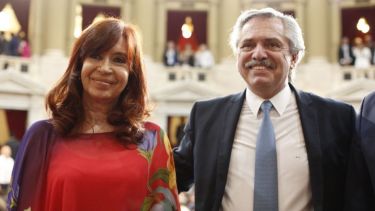 Cristina Kirchner y Alberto Fernández se reunieron en Olivos. Foto archivo. 
