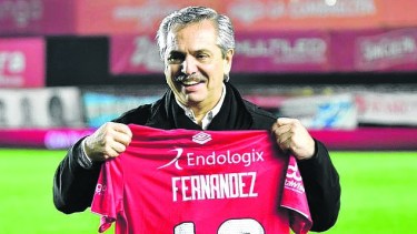 "Lo que más me importa es que los jugadores estén sanos", afirmó el presidente de la Nación.