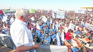 Pereyra pidió el regreso del barril criollo para evitar despidos