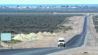 sao ruta provincial 2 obra entre cruce ruta 251 y el gualicho
