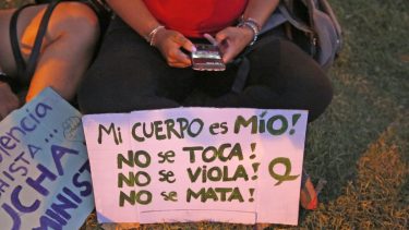 Uno de los reclamos recurrentes en las marchas feministas. (Foto: archivo Juan Thomes)