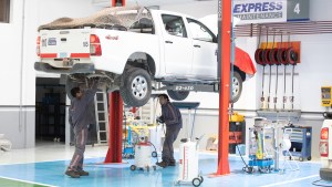 Mantenimiento express de Toyota, servicio premium en la región