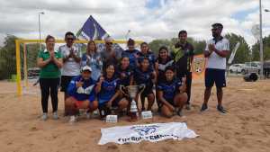 Río Negro logró el título en el Circuito Patagónico de fútbol playa