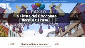 Bariloche enfrenta el aislamiento con una promoción vía web