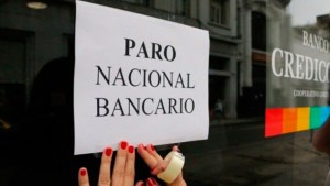 Bancarios adhieren al paro del lunes por el Día de la Mujer