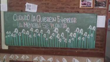 uno de los trabajos que hicieron en el CPEM 34. 