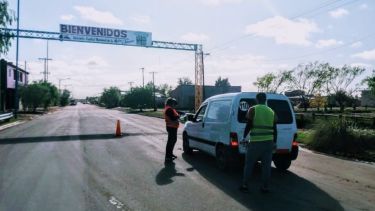 El único acceso para proveedores es por la calle Crespo. (Foto: municipio de Valcheta)