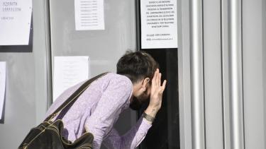 Las oficinas judiciales son periódicamente desinfectadas en prevención de casos de covid. (Archivo)