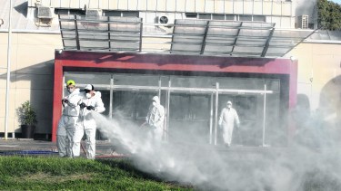 Días atrás, el municipio de capitalino ordenó desinfectar el Espacio Duam para transformarlo en un posible hospital de emergencia.