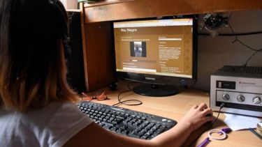 La pagina está creada en  Blogspot. Foto: Florencia Salto. 