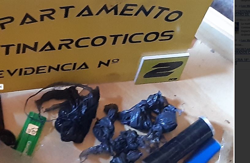 En cuarentena secuestraron 13 kilos de droga en Neuquén y detuvieron a 199 personas por transgredir la Ley de Estupefacientes. (Foto: Gentileza).