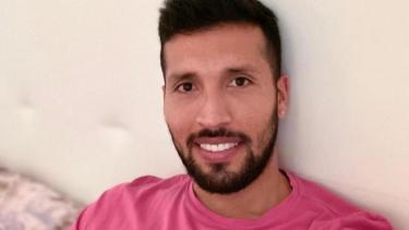 Ezequiel Garay, primer positivo de coronavirus en el fútbol español. 