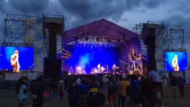 Un clásico: comenzó la Fiesta de la Soberanía y volvió la lluvia