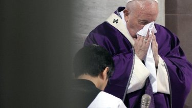 Francisco estaba resfriado hace varios días y suspendió parte de su agenda. 