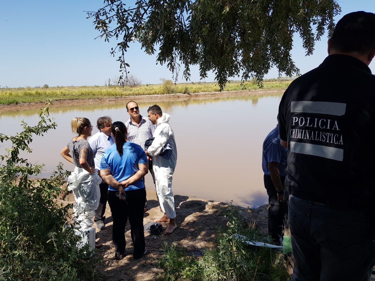 El fiscal jefe Santiago Márquez Gauna estuvo ayer en Catriel. 