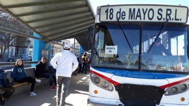 Otra vez los choferes paralizaron el transporte público en Roca