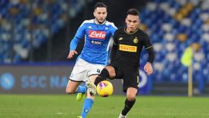 Nápoli aguantó el empate con Inter y pasó a la final de Copa Italia