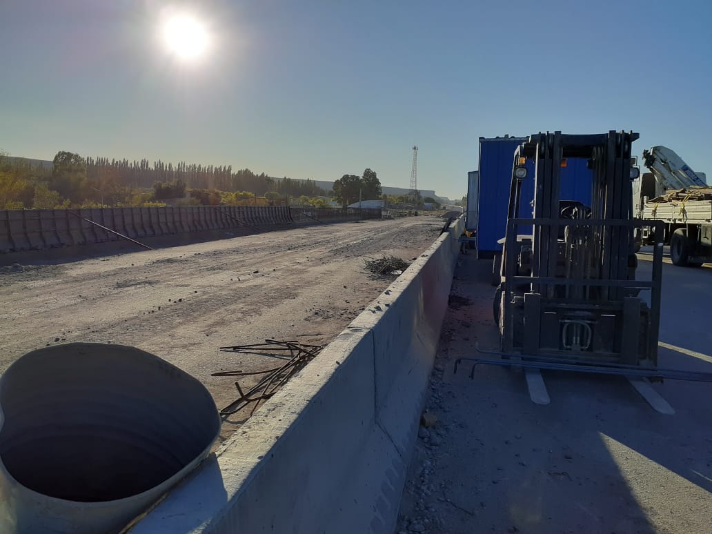 Paralizaron las obras de ampliación de la ruta 22 entre Godoy y ...