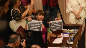 Reproche de Gutiérrez a Guagliardo por el paro docente