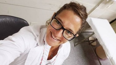 Pareto se recibió de médica en 2014 y siguó la especialidad de traumatología.