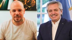 René Pérez hizo un vivo de Instagram con Alberto Fernández