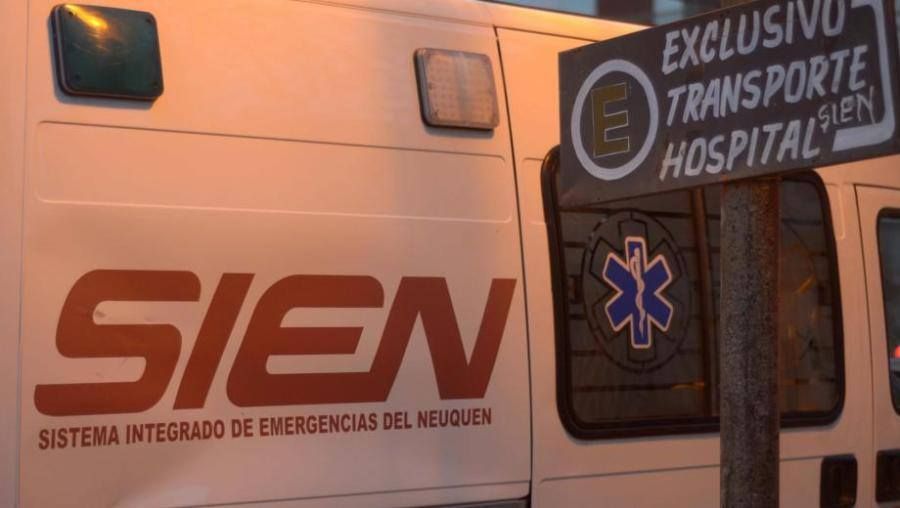 Vandalizaron una ambulancia del Sien en Neuquén y piden seguridad en una de sus bases 