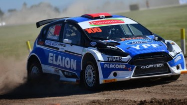 Villagra ganó la primera fecha del rallycross