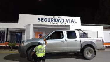 Personal del Cuerpo de Seguridad Vial pudieron incautar una motocicleta con pedido de secuestro en Roca. Foto Archivo.