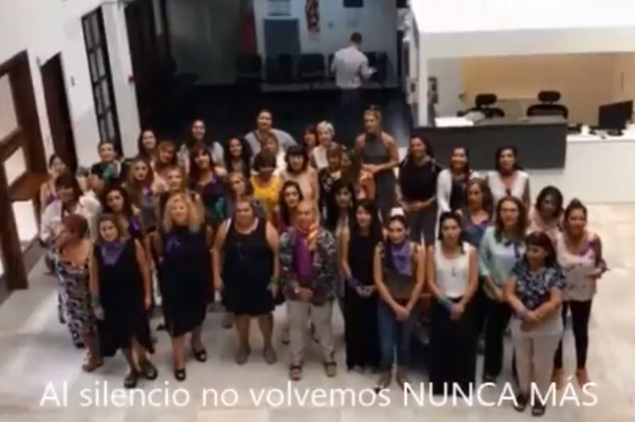 Trabajadoras judiciales de Río Negro difundieron un video por el "Día Internacional de la Mujer"