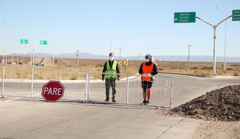 La mayoría de los accesos a la ciudad fueron cerrados de forma transitoria. Foto: archivo.