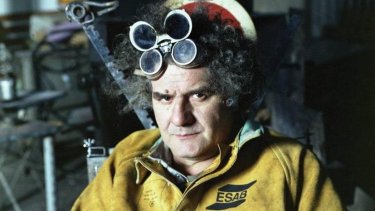 Autor del "arte chatarra", la obra de Regazzoni recorrió el mundo. Foto: archivo.-