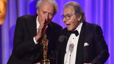 Junto a Clint Eastwood, con quien forjó una amistad de casi 50 años.