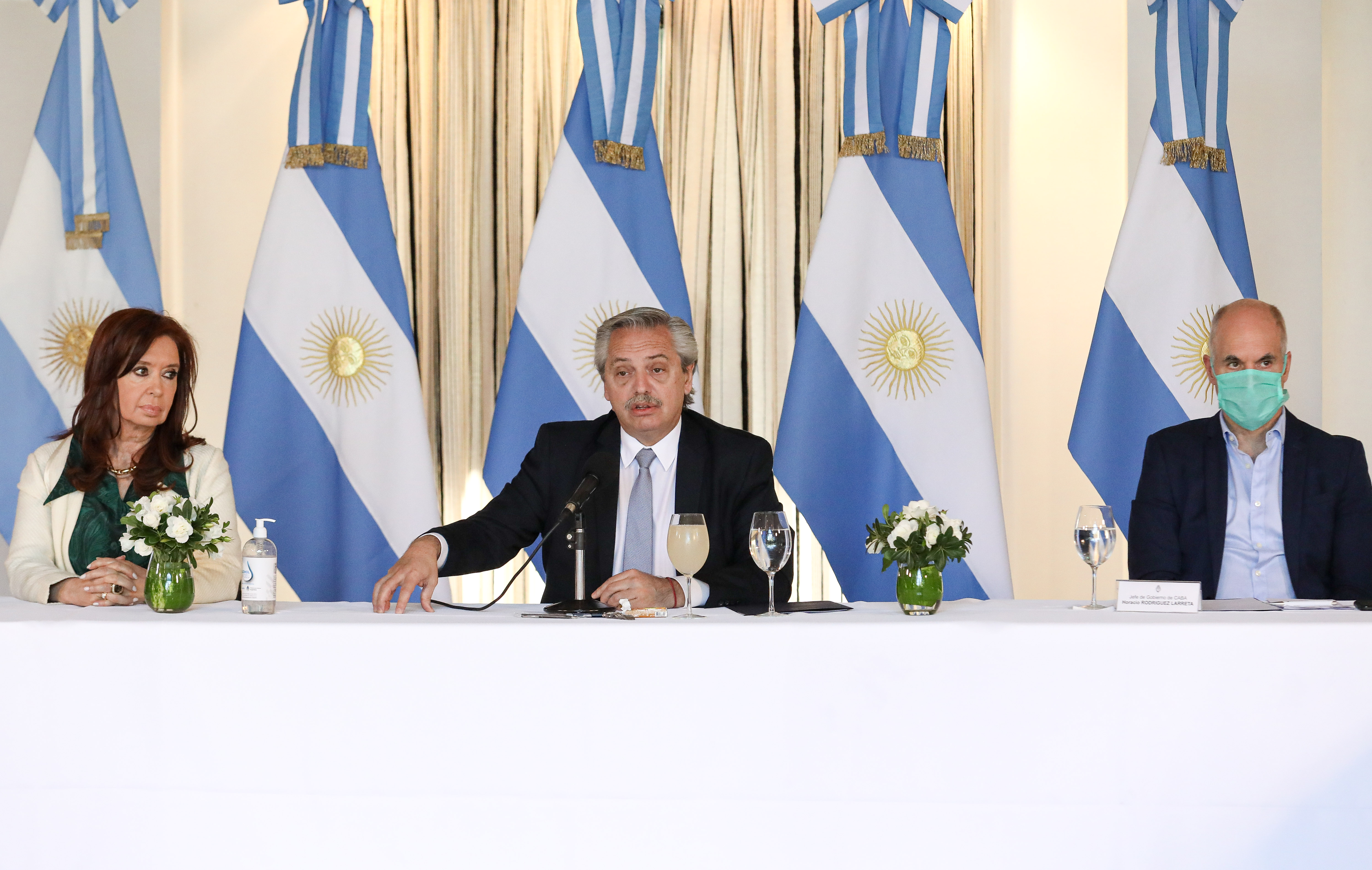 El gobierno de Alberto Fernández alcanzó un acuerdo con los bonistas por la deuda. Foto archivo. 
