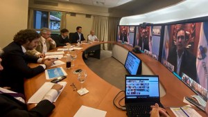 Cuarentena: el Presidente dialogó en videoconferencia con los gobernadores desde Olivos