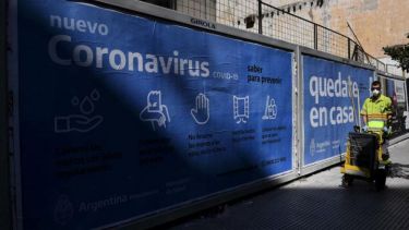 Coronavirus. Hay 54 muertos en todo el país.