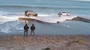 Ocurrió en Comodoro Rivadavia. El vehículo lo rescató la policía, que luego lo secuestro. Foto: ADN Sur