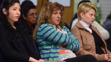 Montecino fue condenada en 2013, después de ser detenida en Bahía Blanca. Foto: archivo.-