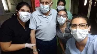 Tiene 89 años y venció al coronavirus