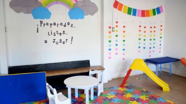 A diferencia de muchas escuelas primarias y secundarias privadas de Bariloche, estos jardines no tienen subvención. Foto: Alfredo Leiva