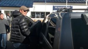 Tinelli y su familia regresaron a Buenos Aires