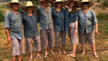 Juan Cruz Bogni, su mujer, sus hijos y sus padres están varados en Bangkok desde el 21 de marzo. Son de Esquel, Chubut.