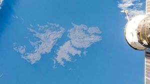 A 40 años de la Guerra de Malvinas, mirá cómo se ven desde el espacio
