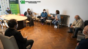 Carreras analizó la situación del hospital de Bariloche con representantes de ATE y UPCN