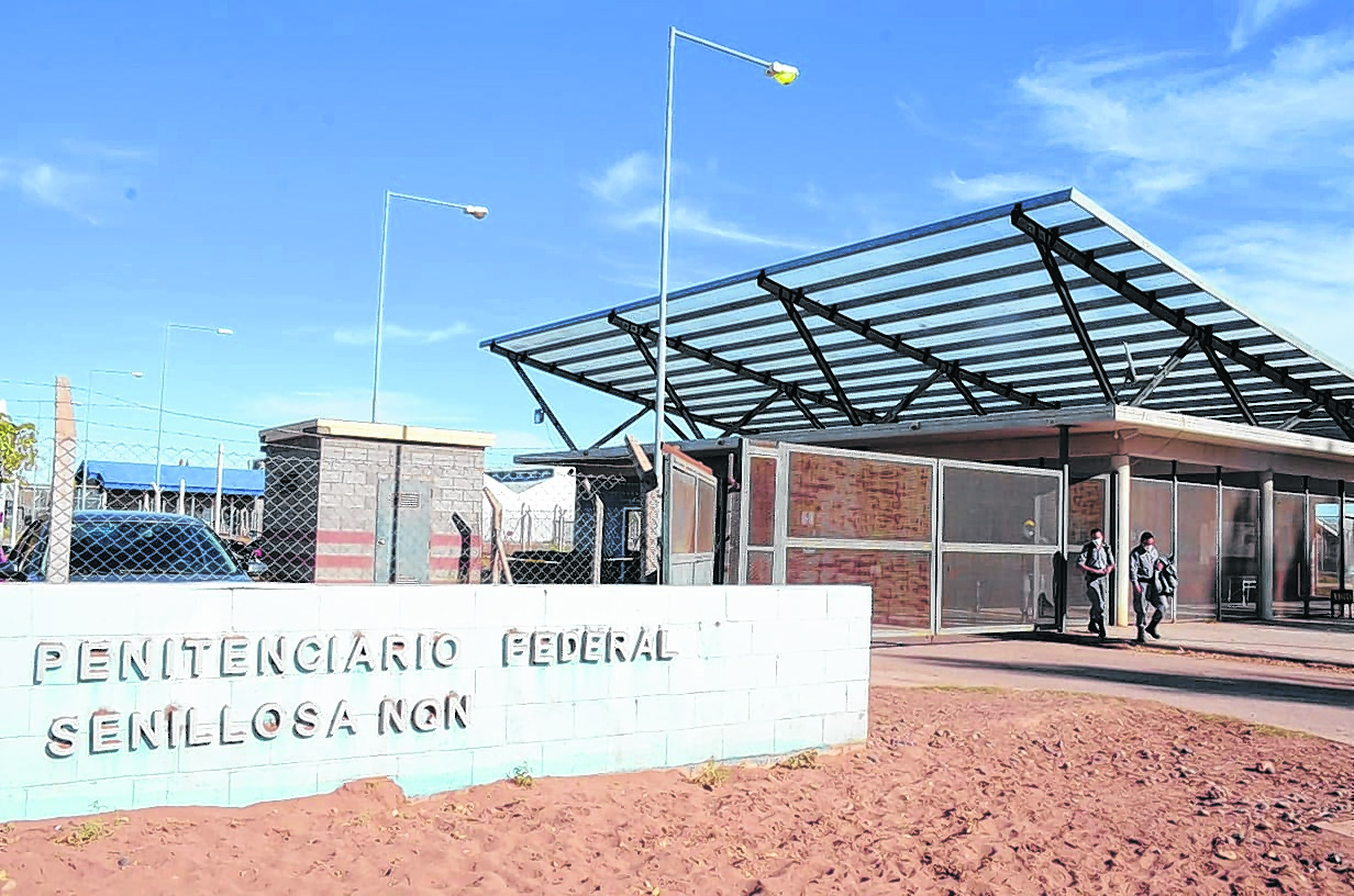 La cárcel de Senillosa tiene 515 internos en 2023 (Archivo).-