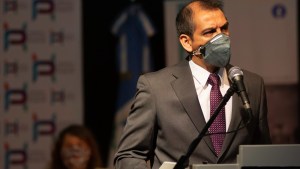 Plaza Huincul festejó su aniversario con un acto a puertas cerradas