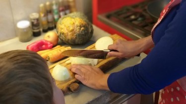 La costumbre de cocinar en casa, un retorno saludable. (Foto: Emiliana Cantera)