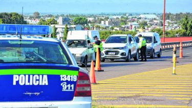 Los operativos en rutas y calles de la provincia derivaron en la detención de unas 1.400 personas.